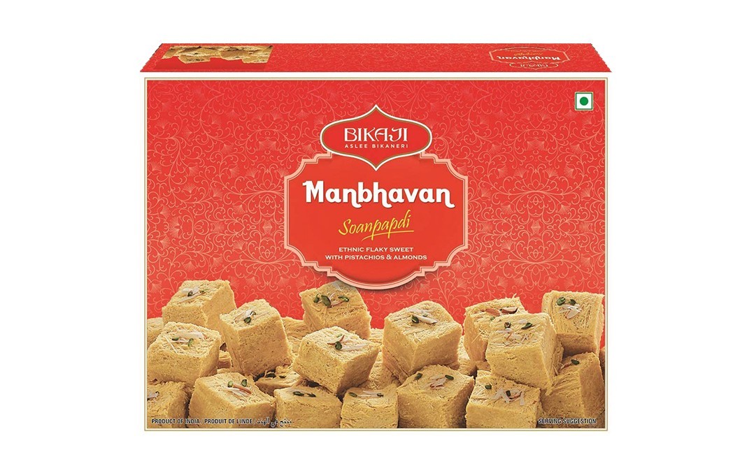 Bikaji Manbhavan Soanpapdi    Box  450 grams